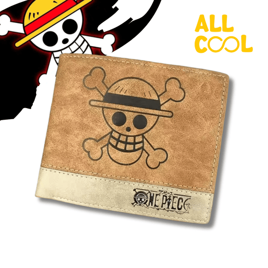 Billetera de Semi-Cuero Tripulación Sombreros de Paja - One Piece #92