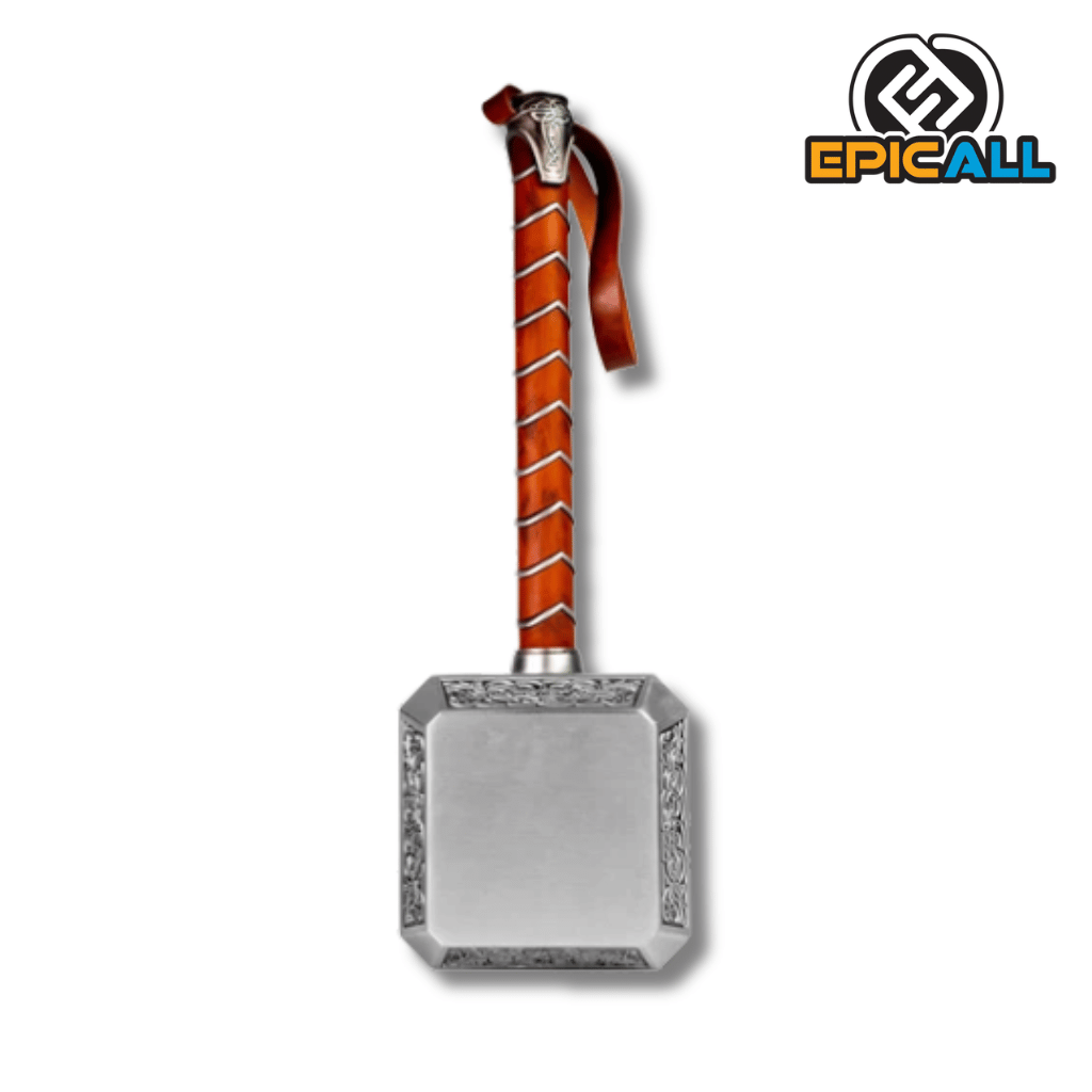 Réplica Acero Martillo de Thor Mjolnir con Base - Marvel