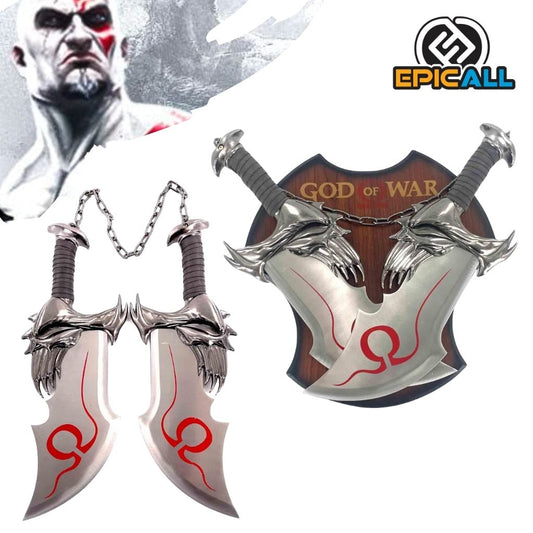 Replica de Acero - Espadas del Caos God of War Kratos