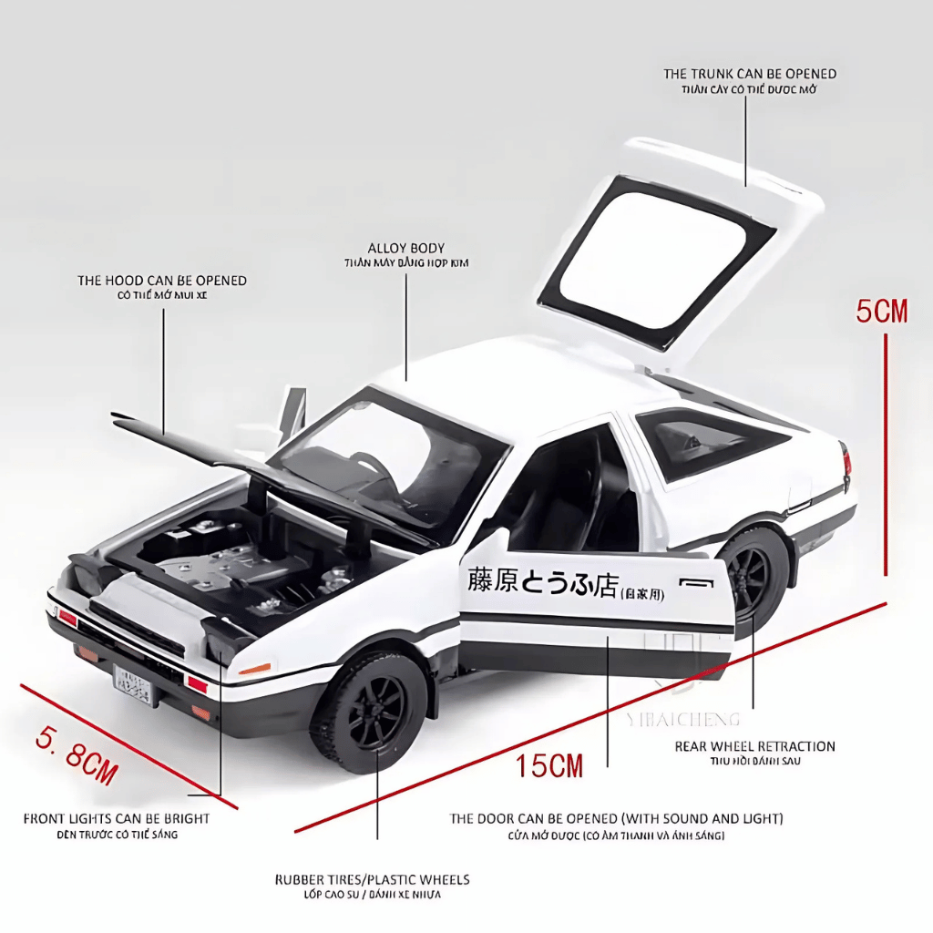 Medidas del Automovil a escala