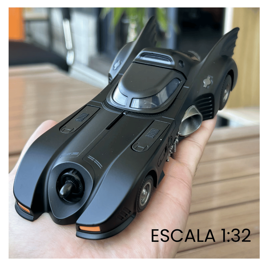 Auto Coleccionable Batimóvil Die Cast Escala 1:32 - Batman