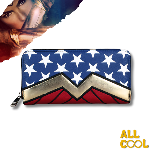 Billetera Wonder Woman para Mujer - Accesorio DC Comics