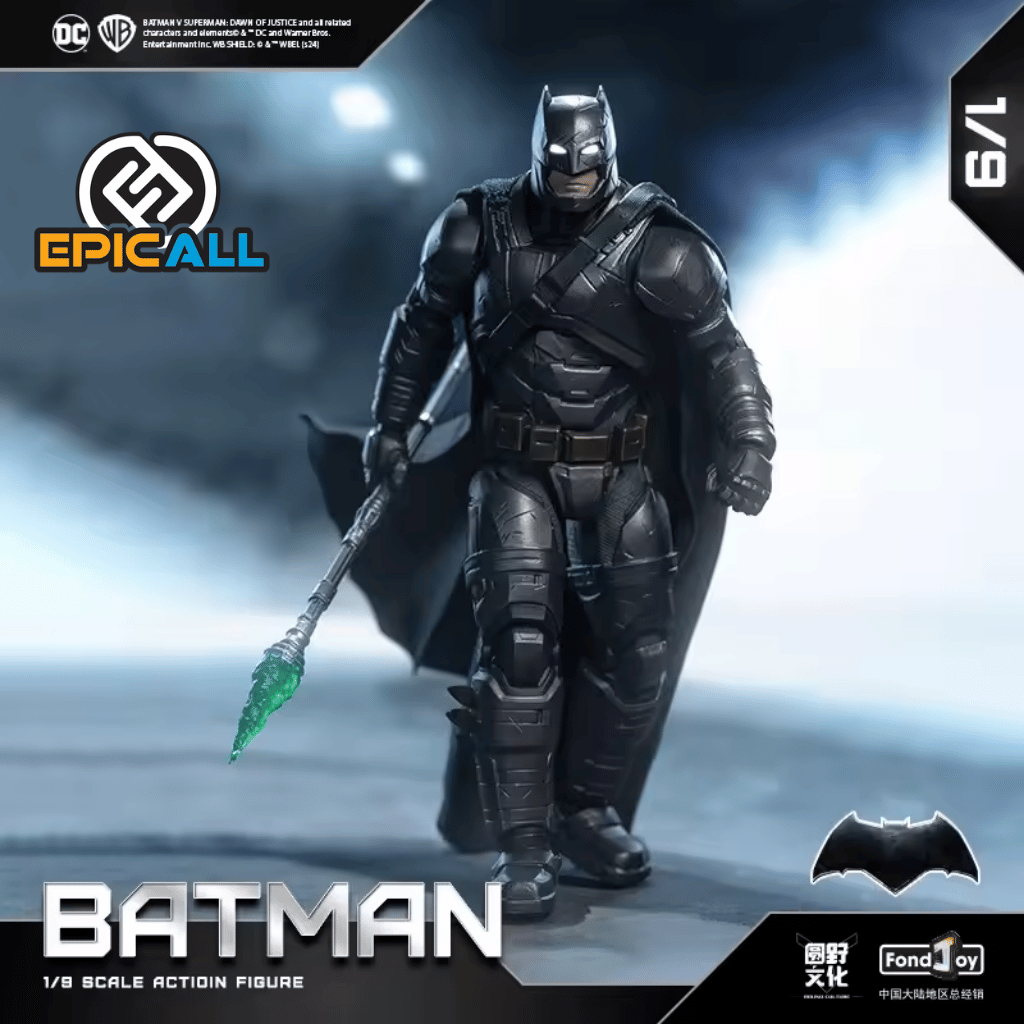 Figura De Acción Armored Batman Fondjoy 18cm