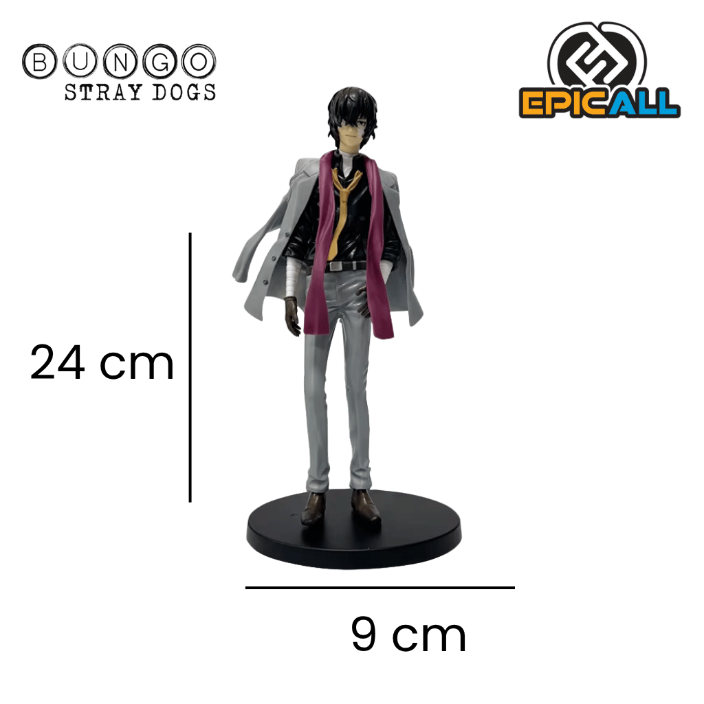 Figura Estatua Osamu Dazai 24 cm - Bungo Stray Dogs