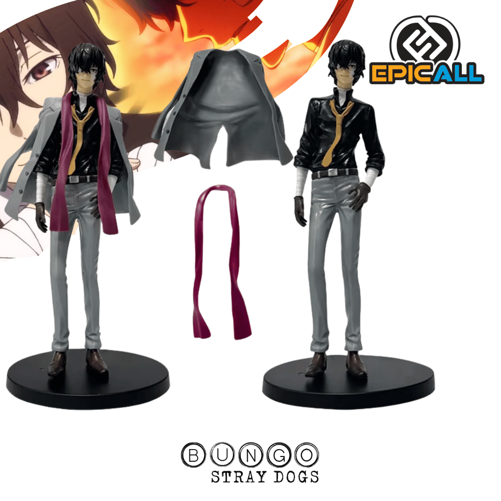 Figura Estatua Osamu Dazai 24 cm - Bungo Stray Dogs