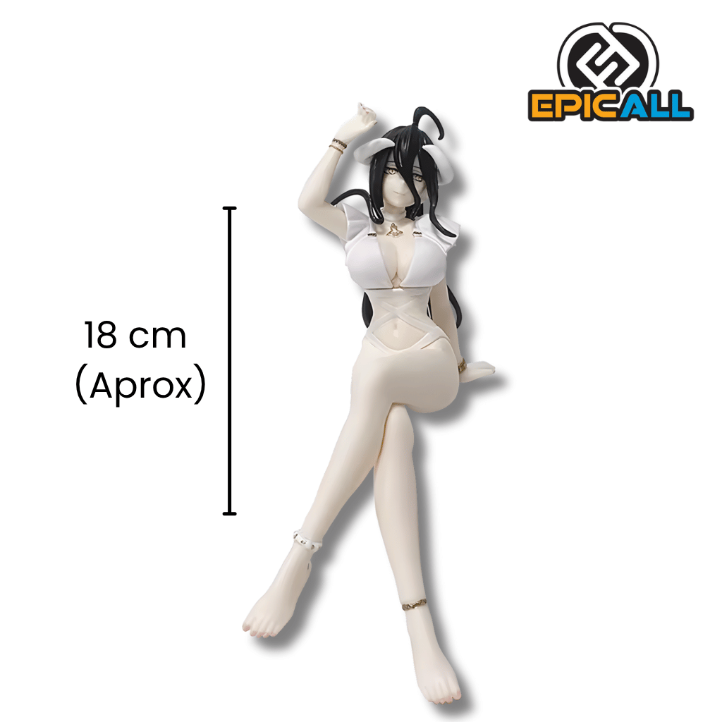 Figura Estatua Topper De Albedo Soft-Ero Waifu 18cm - Overlord