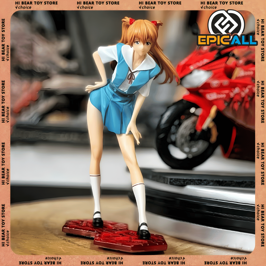 Figura Estatua Asuka Escolar Ero-soft Evangelion