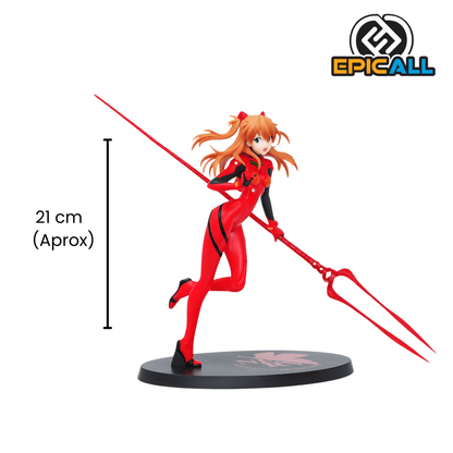 Figura Asuka Shikinami Langley Spear of Longinus - Evangelion (Sega)