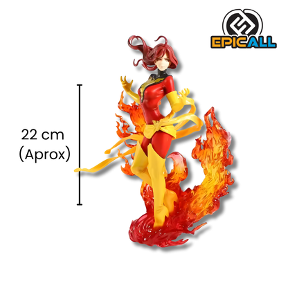 Figura Estatua Bishouju Dark Phoenix 22cm - X-Men Marvel