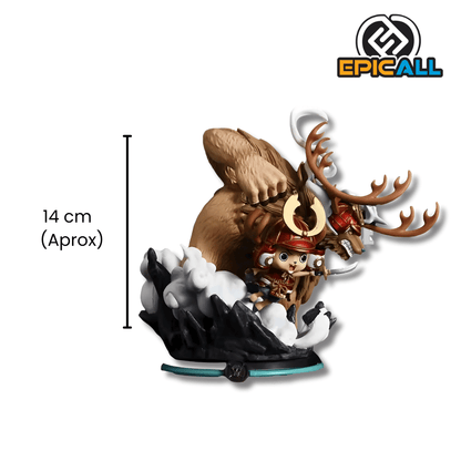 Figura Estatua Wano Onigashima Chopper 14cm - One Piece