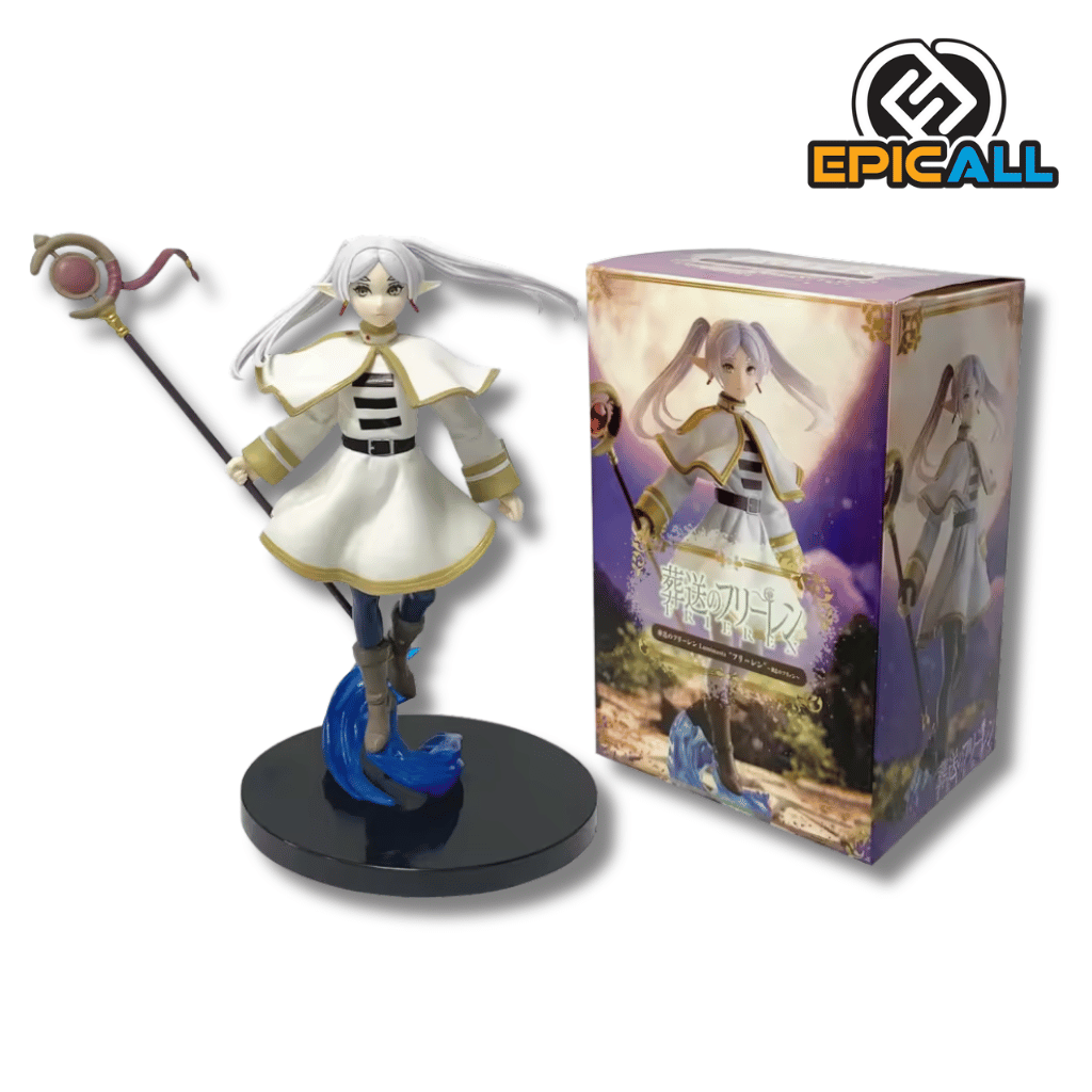 Figura Estatua Frieren Con Baculo 19.5cm
