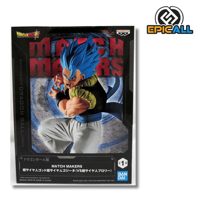 Figura Gogeta Super Saiyan Blue Match Makers - Dragon Ball Super (Banpresto)