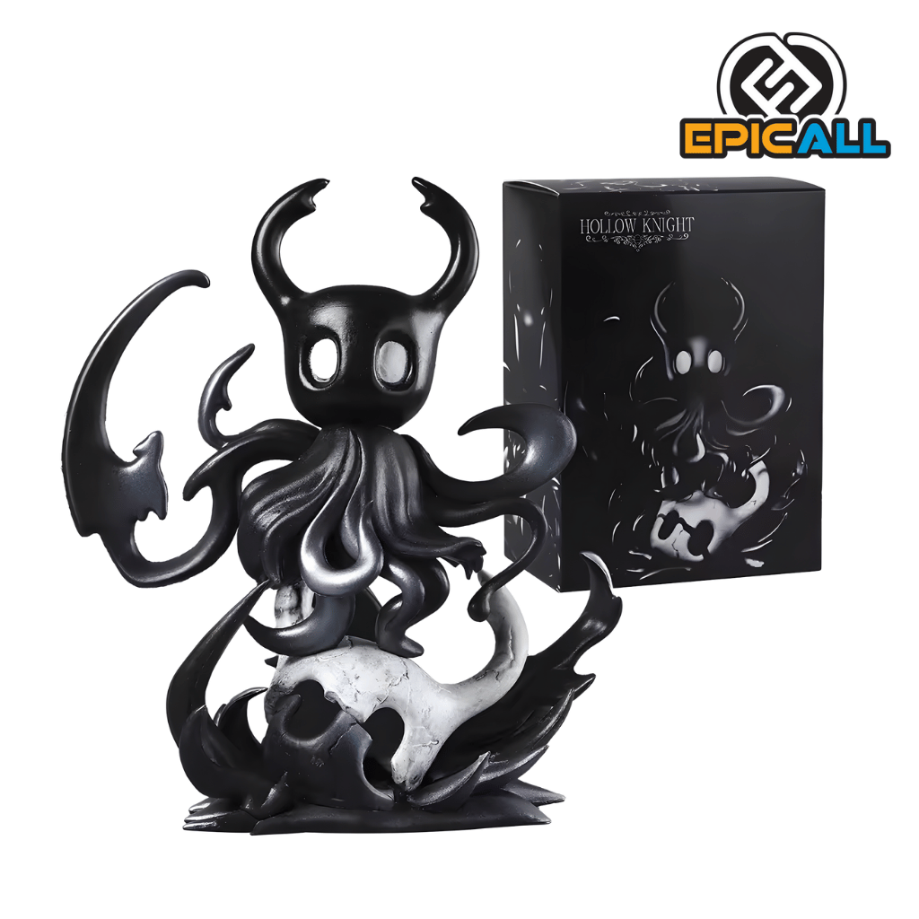 Figura Estatua Hollow Knight Sombra del Caballerito 13cm