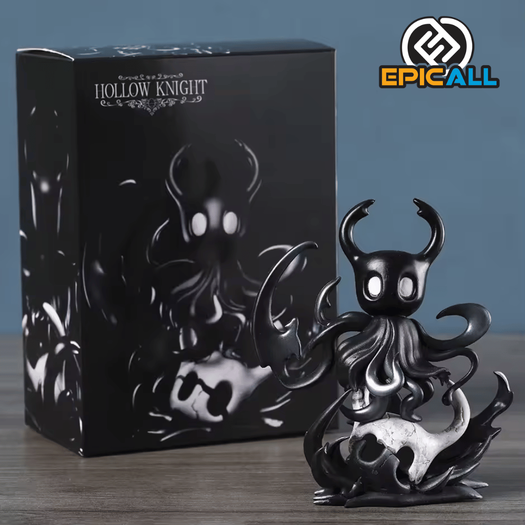 Figura Estatua Hollow Knight Sombra del Caballerito 13cm