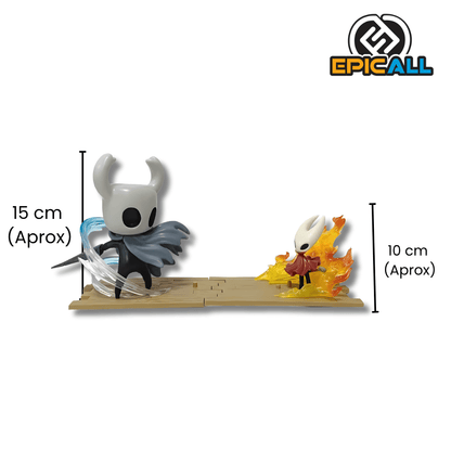 Figura Estatua Hollow Knight VS Hornet