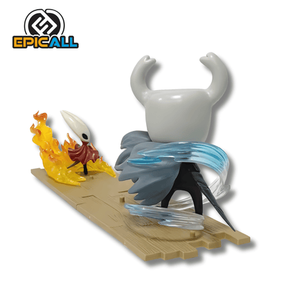 Figura Estatua Hollow Knight VS Hornet