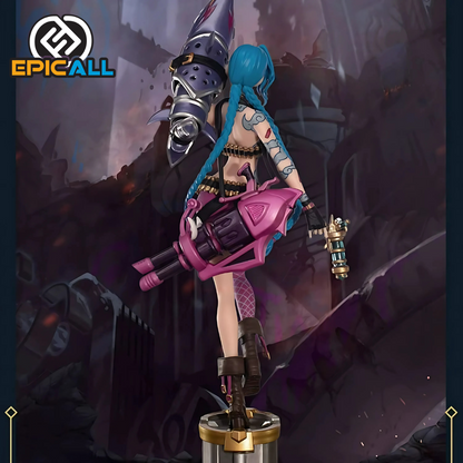 Foto de la parte trasera de Jinx