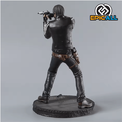 Figura Estatua Leon S. Kennedy 28 cm - Resident Evil: Vendetta