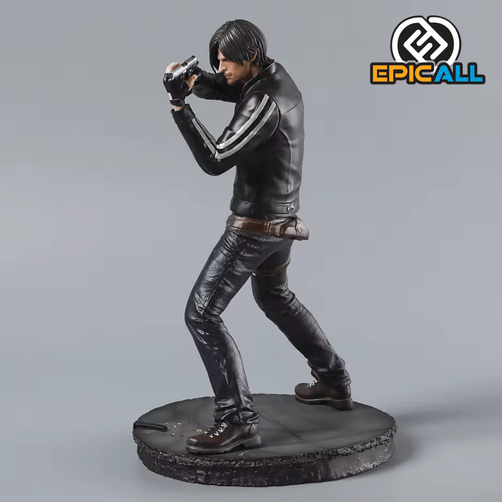 Figura Estatua Leon S. Kennedy 28 cm - Resident Evil: Vendetta