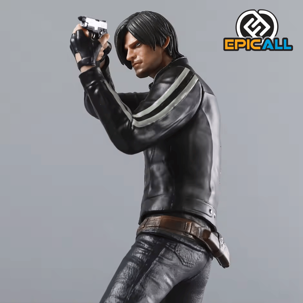 Figura Estatua Leon S. Kennedy 28 cm - Resident Evil: Vendetta
