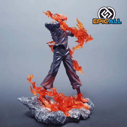 Figura Estatua Sukuna Flecha De Fuego 30cm - Jujutsu Kaisen