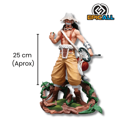 Figura Estatua De Usopp Con Tirachinas 25cm - One Piece
