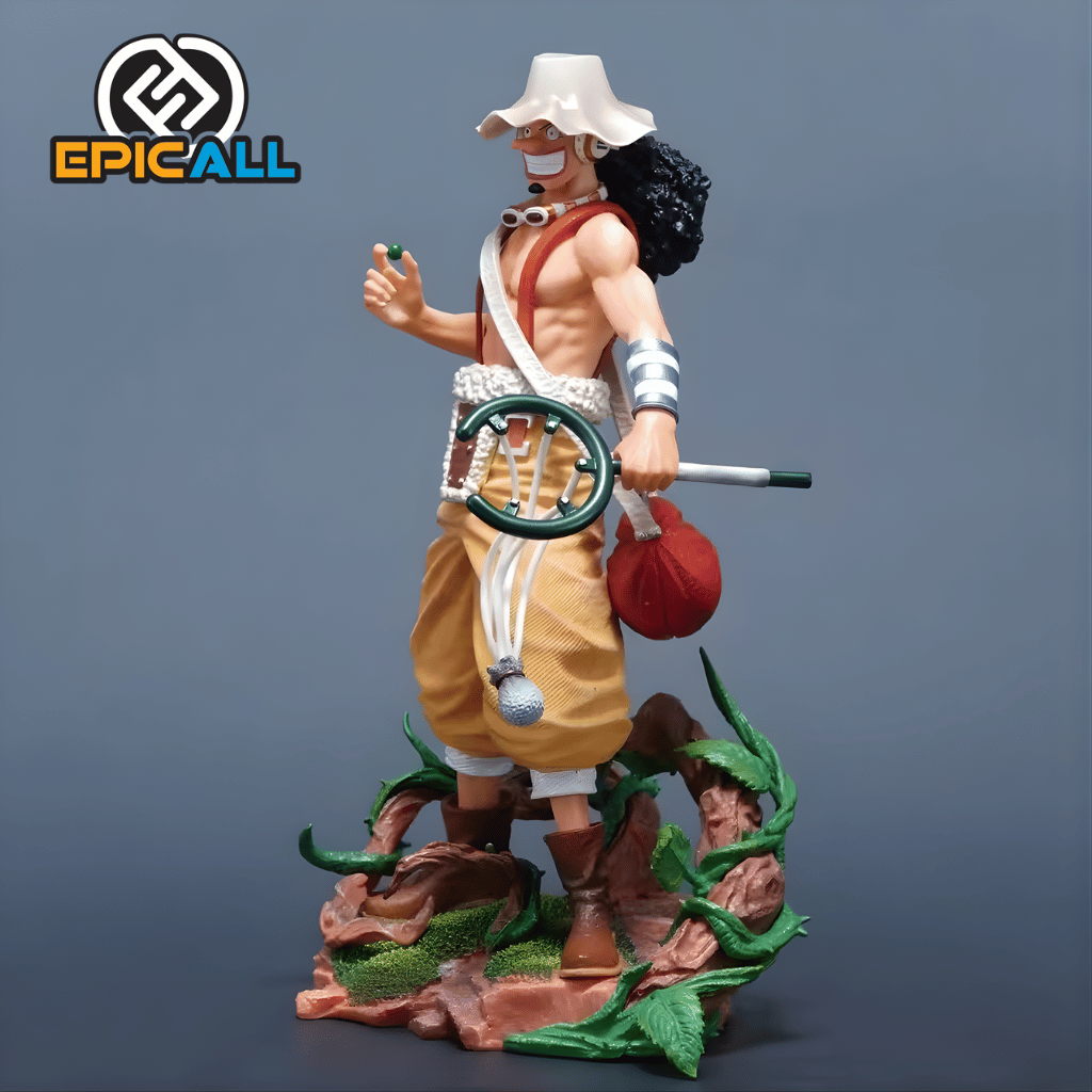 Figura Estatua De Usopp Con Tirachinas 25cm - One Piece