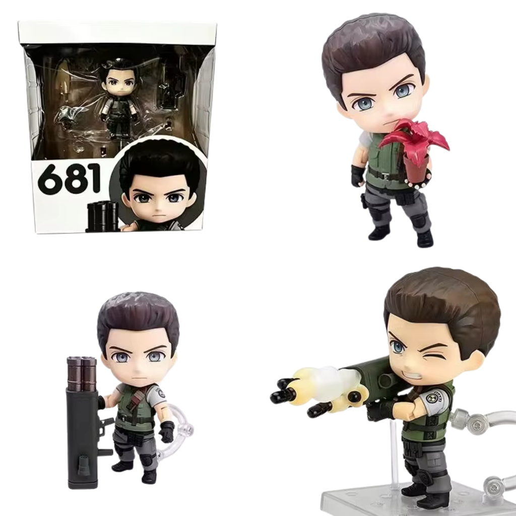Figura Tipo Nendoroid Chris Redfield #681 - Resident Evil