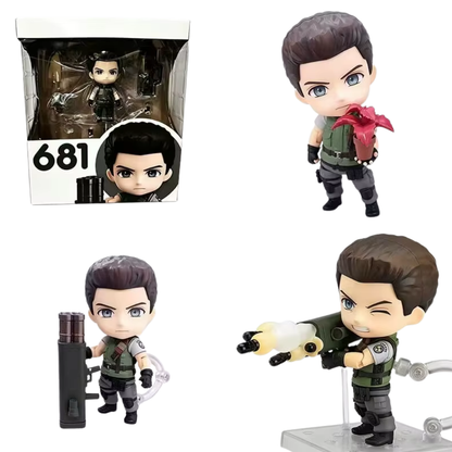 Figura Tipo Nendoroid Chris Redfield #681 - Resident Evil