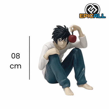 Figura Estatua L Lawliet Topper 8 cm - Death Note