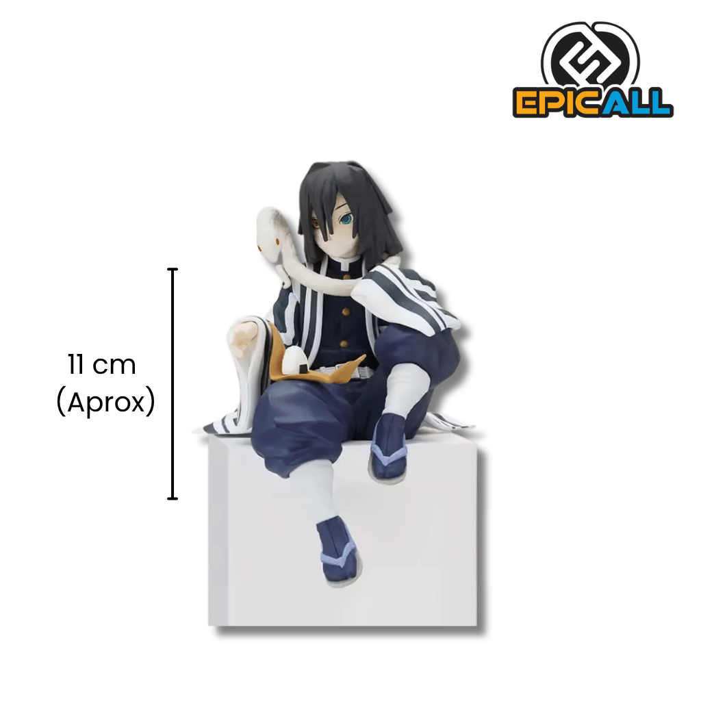 Figura Topper Obanai Iguro Pila Serpiente - Demon Slayer