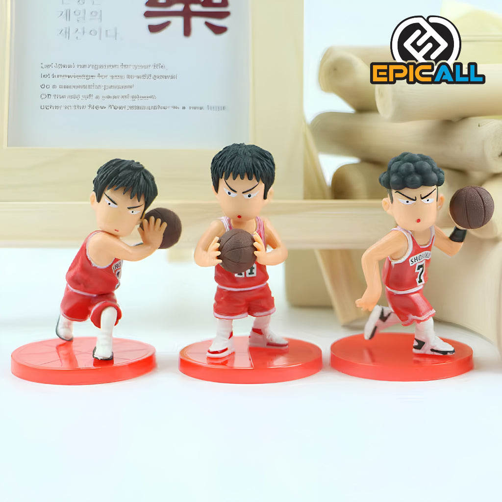 Figuras Gachapon Set Equipo de Shohoku Slam Dunk