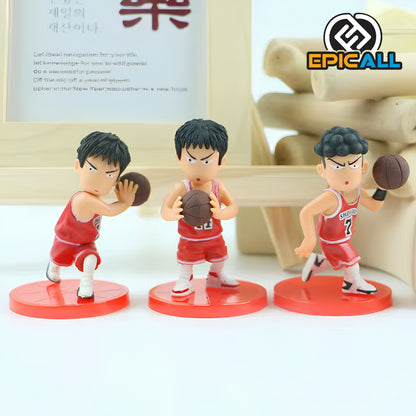 Figuras Gachapon Set Equipo de Shohoku Slam Dunk