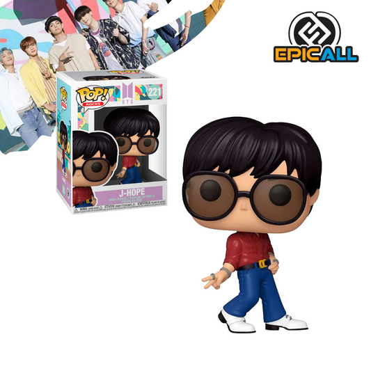 Foto de la figura Funko Pop de tamaño regular de J-Hope BTS Dinamyte #221  a la venta