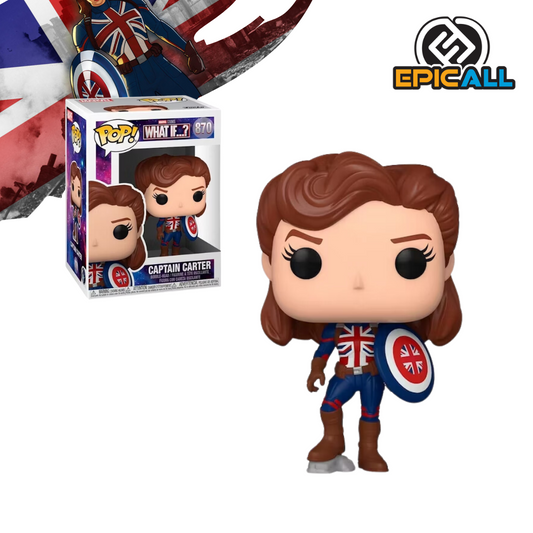 Foto de Funko Pop! Marvel What If- Captain Carter #870