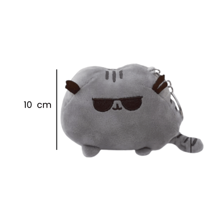 Llavero Peluche Pusheen con Gafas de Sol