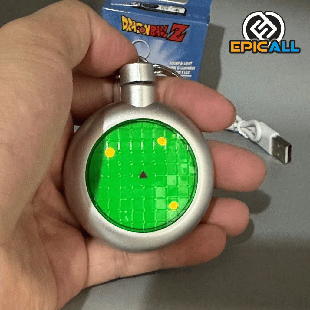 Llavero Radar de las Esferas del Dragon con Luz y Sonido - Dragon Ball