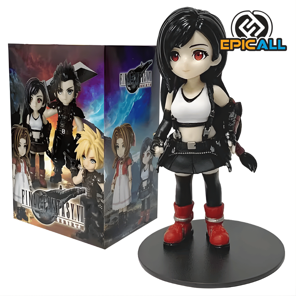 Mini Figuras Estatua Tifa Lockhart - Final Fantasy 7