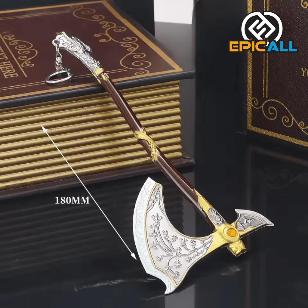 Mini Replica del Hacha de Leviatan - God Of War