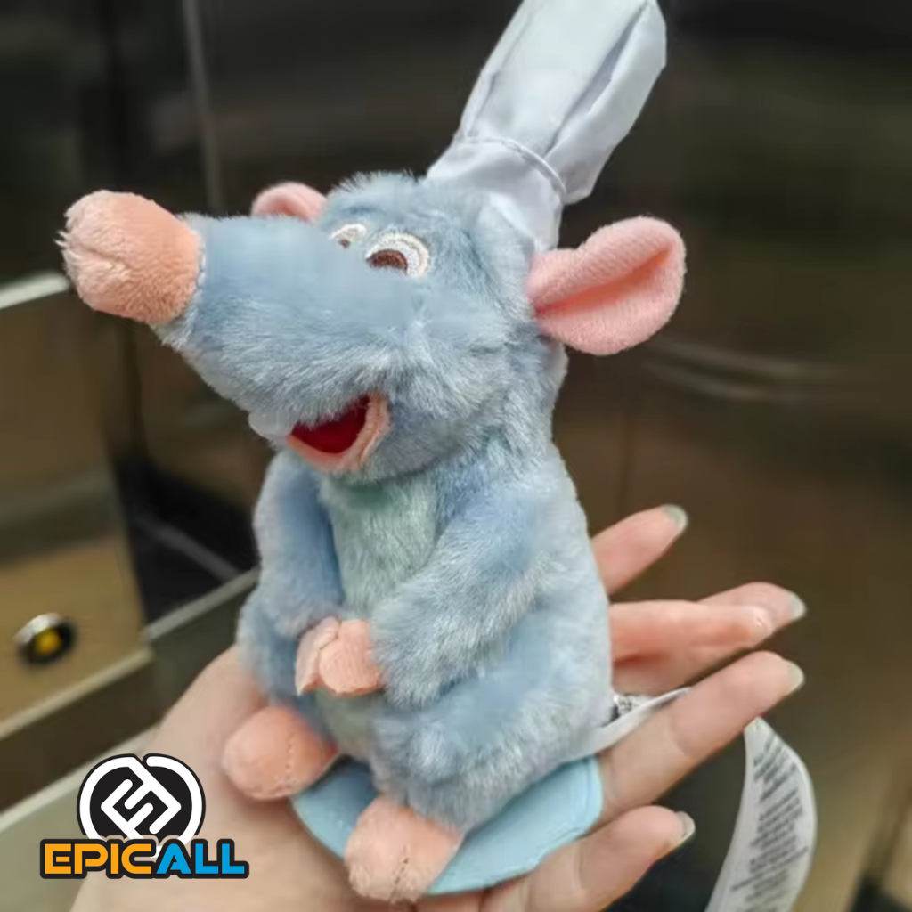 Angulo cercano del peluche de Remy