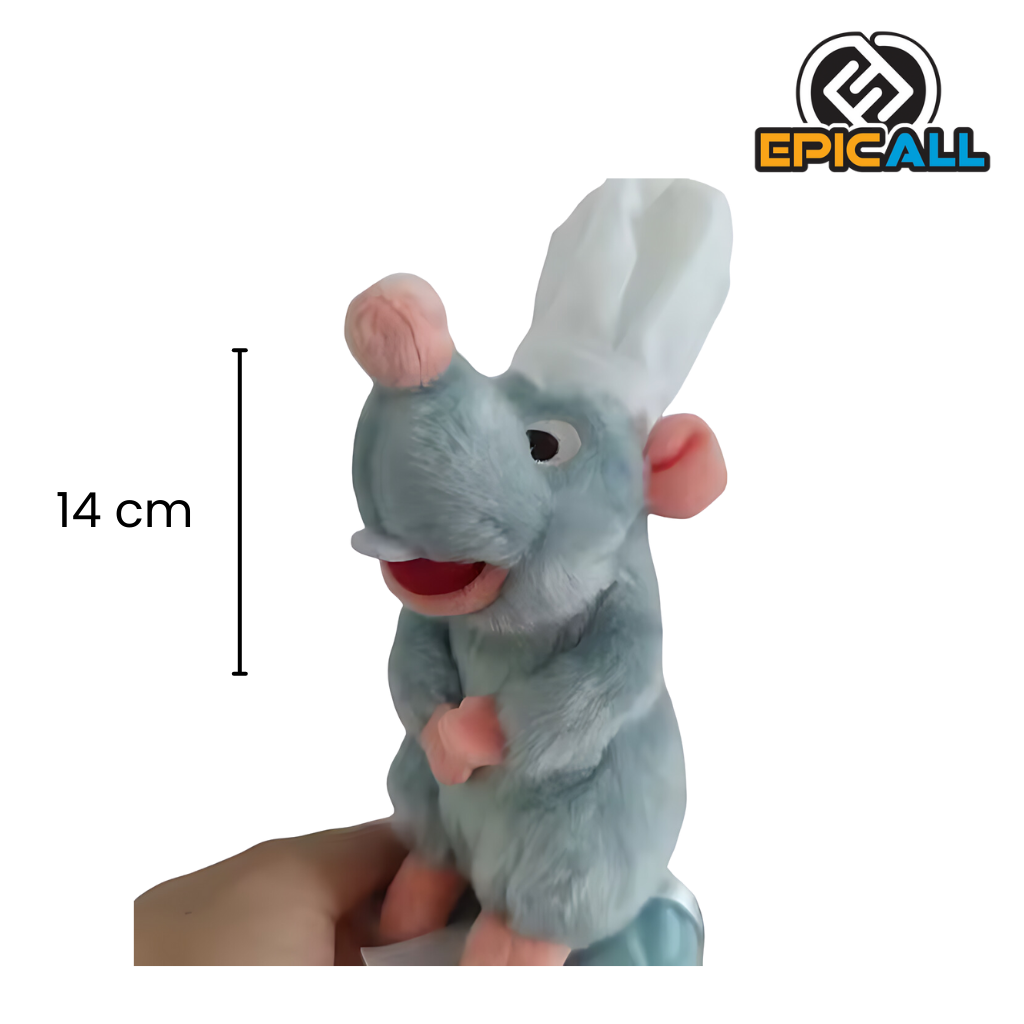 Medidas del peluche, tiene 14cm de alto
