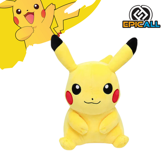 Foto de Peluche Pokemon - Pikachu Sentado 25cm