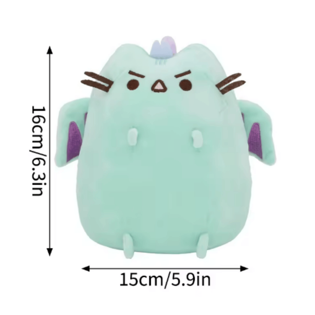 Peluche Pusheen Dragón Verde 16 cm