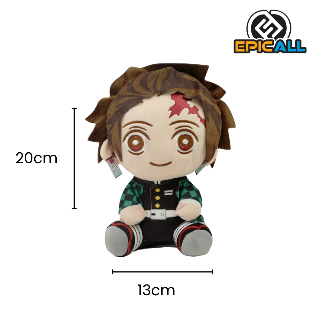 Peluche Tanjiro Kamado - Demon Slayer (20 cm)