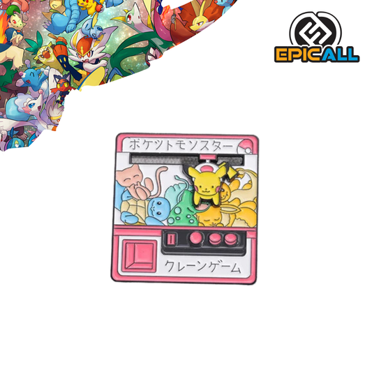 Pin Metalico Maquina De Garra - Pokémon (V85)