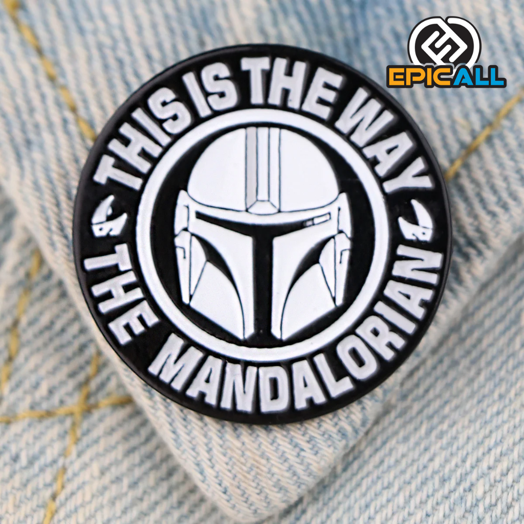 Pin Metálico Mandalorian "this is the way" - Star Wars #150