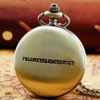 Reloj de Bolsillo de Fullmetal Alchemist - Edición Alquimista (Bronce)