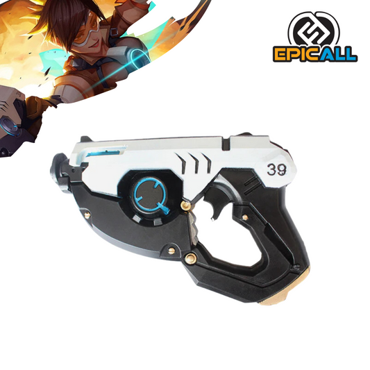 Fotografia del producto: Replica de goma eva, del arma Tracer Gun de Overwatch