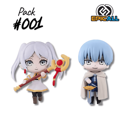 Set 2 Pack Figuras Gashapon De Frieren