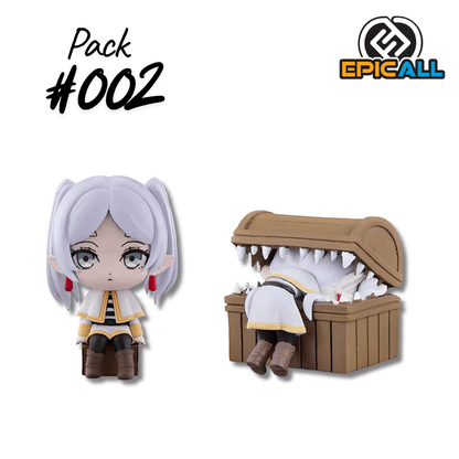 Set 2 Pack Figuras Gashapon De Frieren